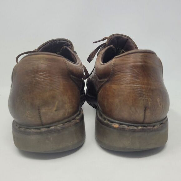 Mephisto Shoes Mens 13 Brown Leather Oxford Textured - Picture 4 of 10